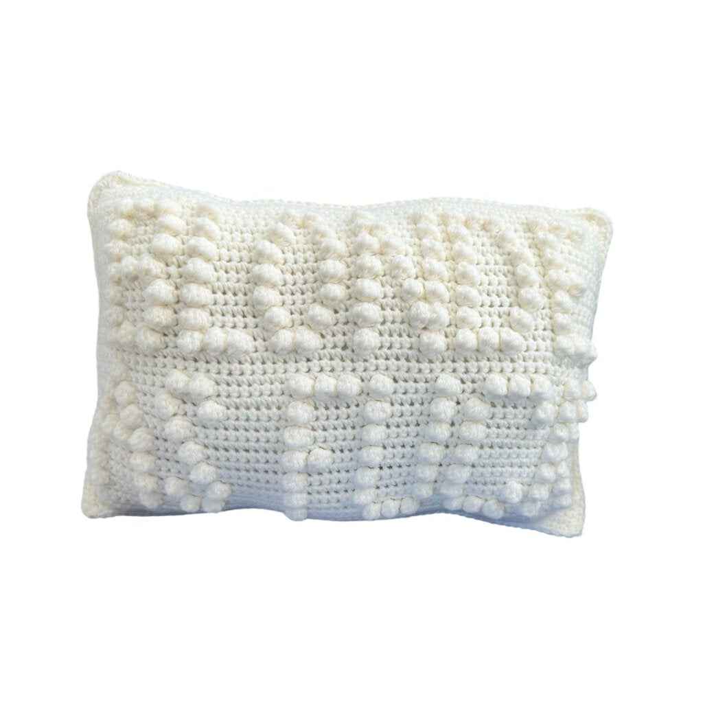 Blonde As F*ck Crochet Pillow