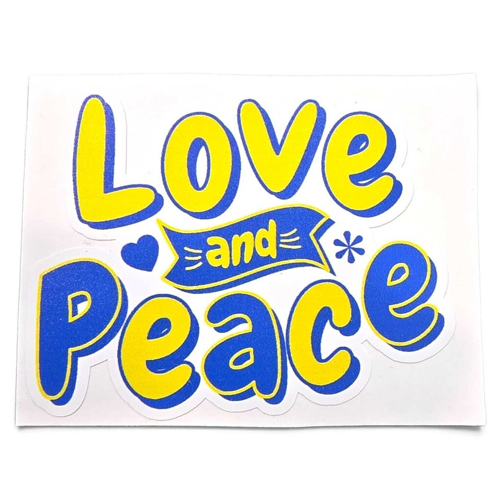 Sticker - Love & Peace