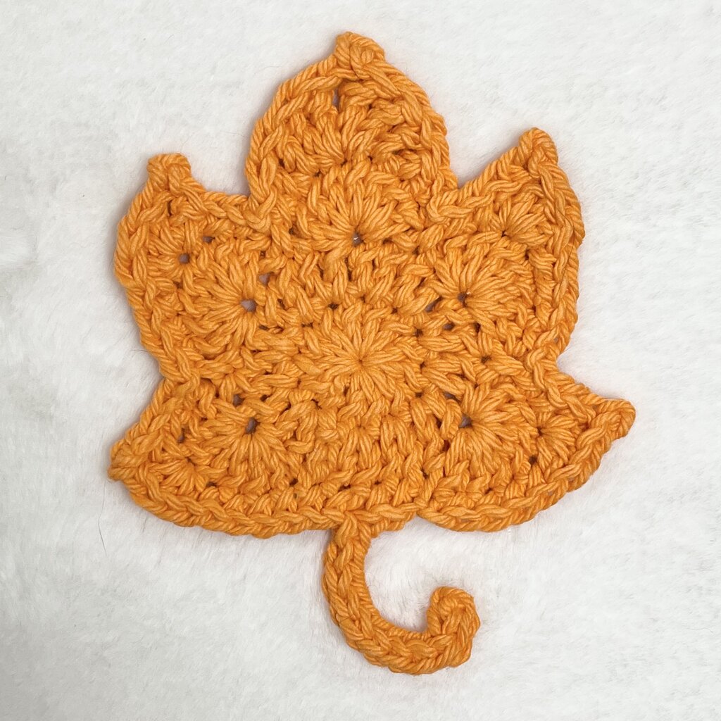 Coaster - Leaf Orange