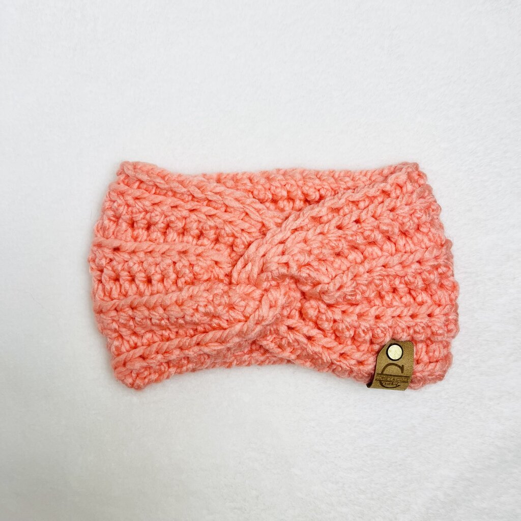 Twisted Headband - Coral
