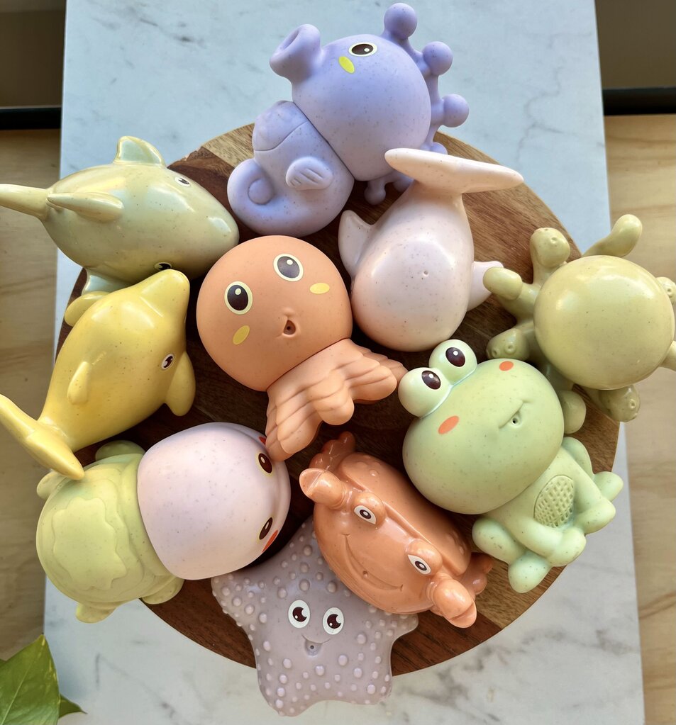 Kids Soap with Wheat Straw Bath Toy - Dolphin