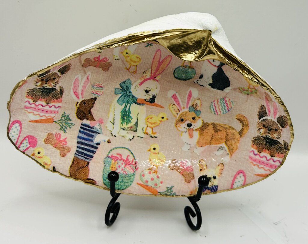 Pups with Bunny Ears Clam Dish from Old Orchard Beach, ME