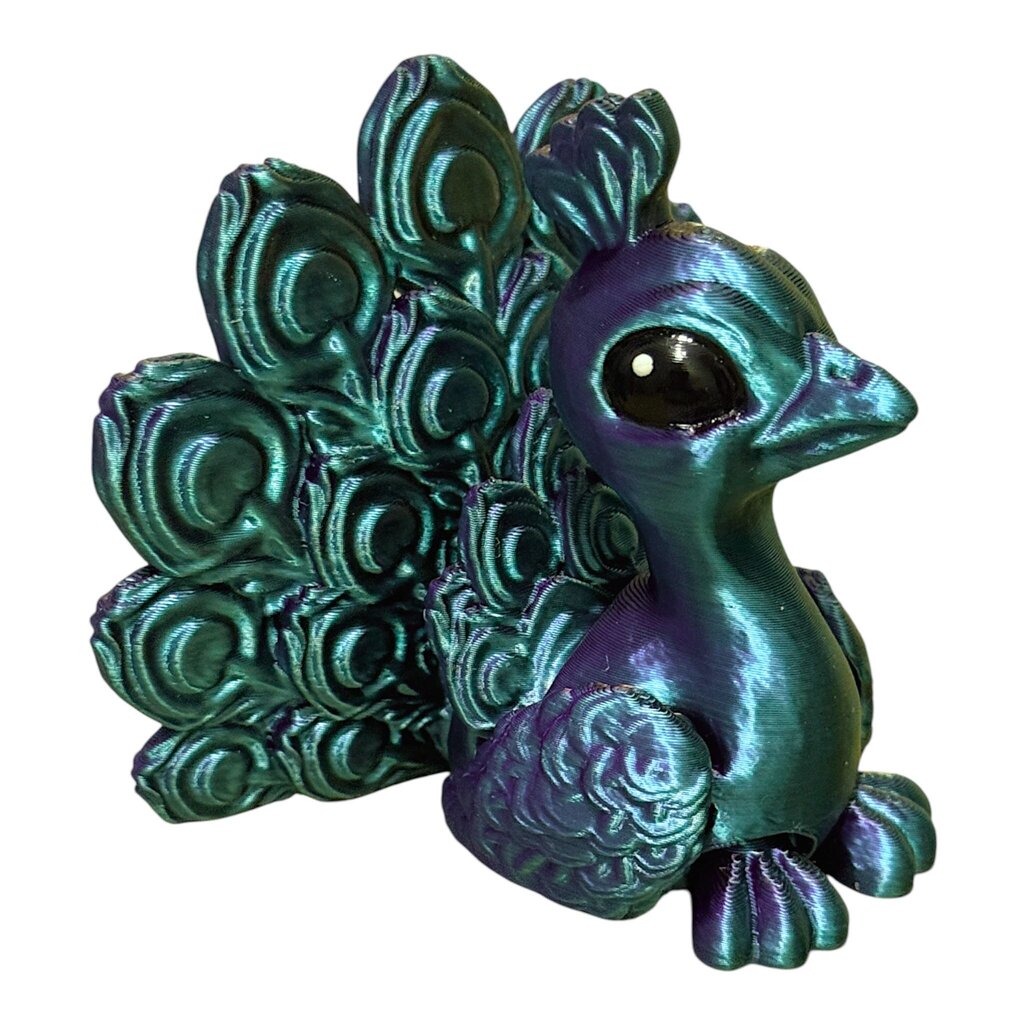 PEACOCK MED RGB TRICOLOR