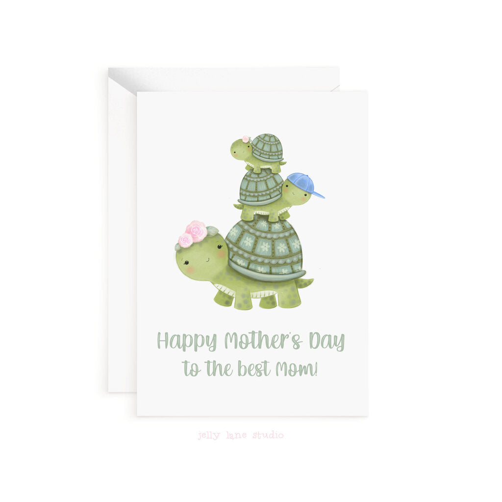 TURTLE MOTHER'S DAY CARD