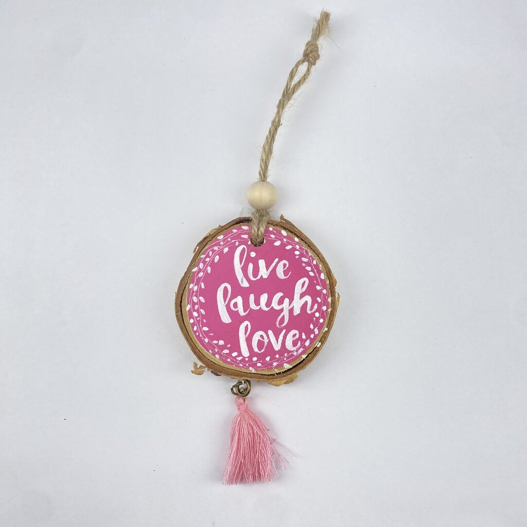 SMALL LIVE LAUGH LOVE Ornament