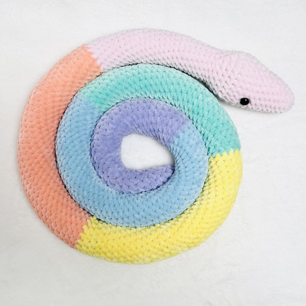 Stuffed Snake - Candy