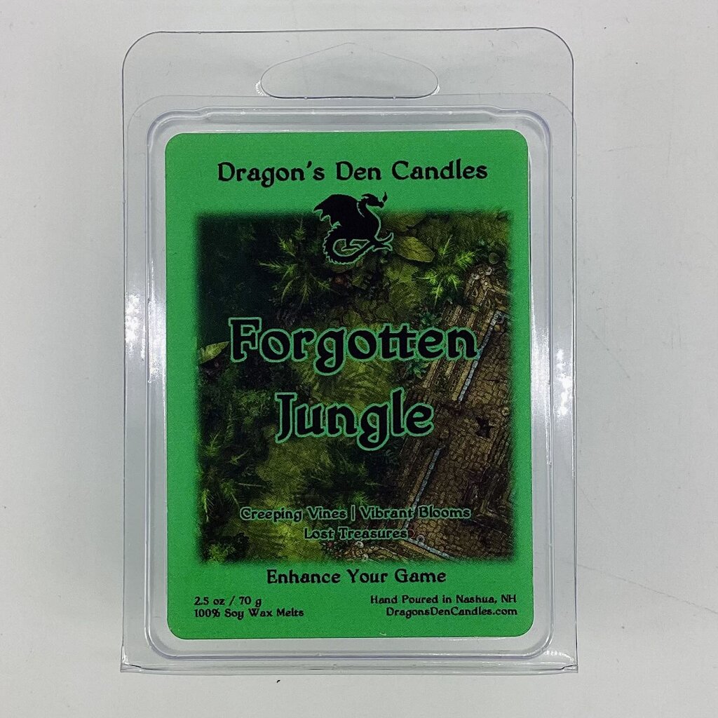 FORGOTTEN JUNGLE - Wax Melt - Dragon's Den Candles