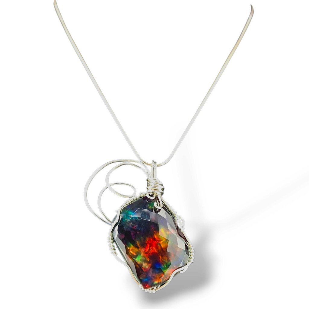 Faceted Ammolite