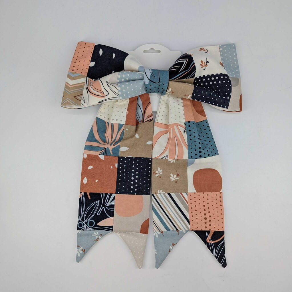 Oversize Patchwork Bow