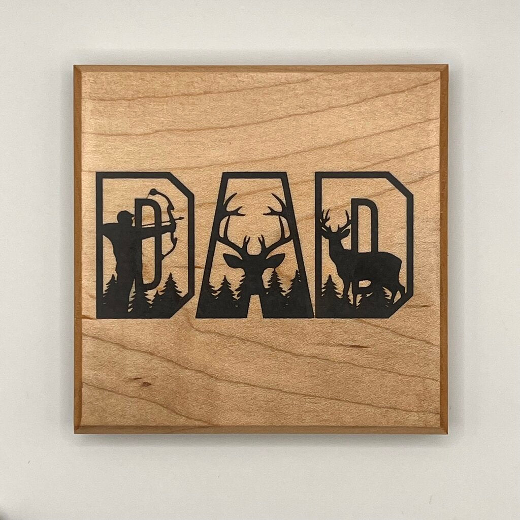 Dad Deer - Blue