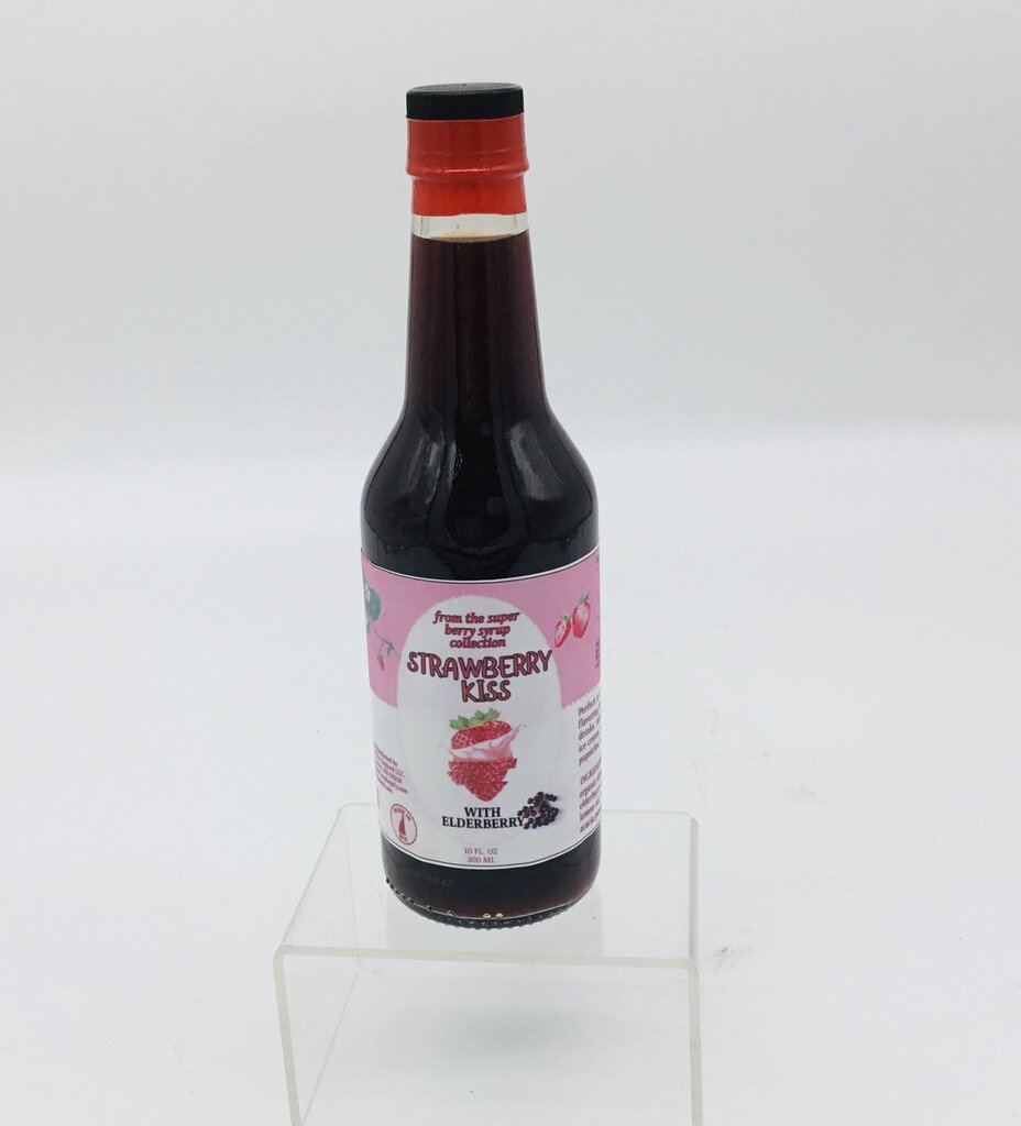 Strawberry Elderberry Syrup
