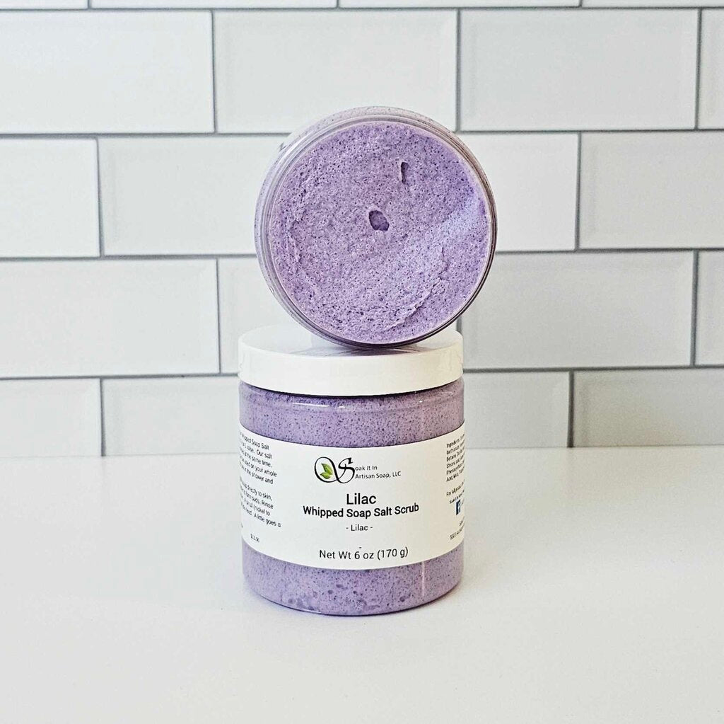 Lilac Salt Scrub