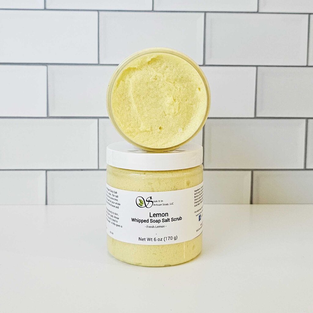 Lemon Salt Scrub