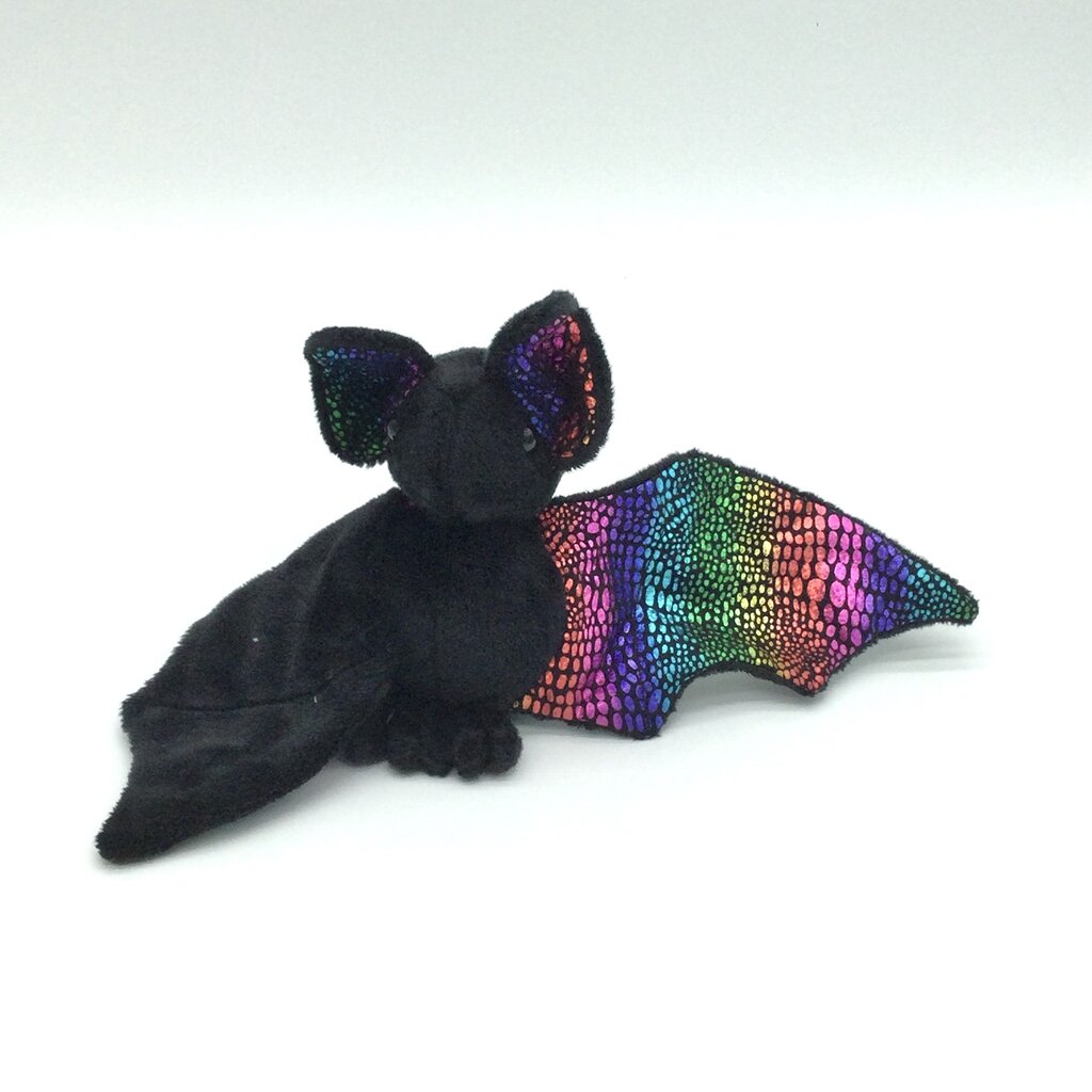 Chroma the Rainbow Bat Plushie