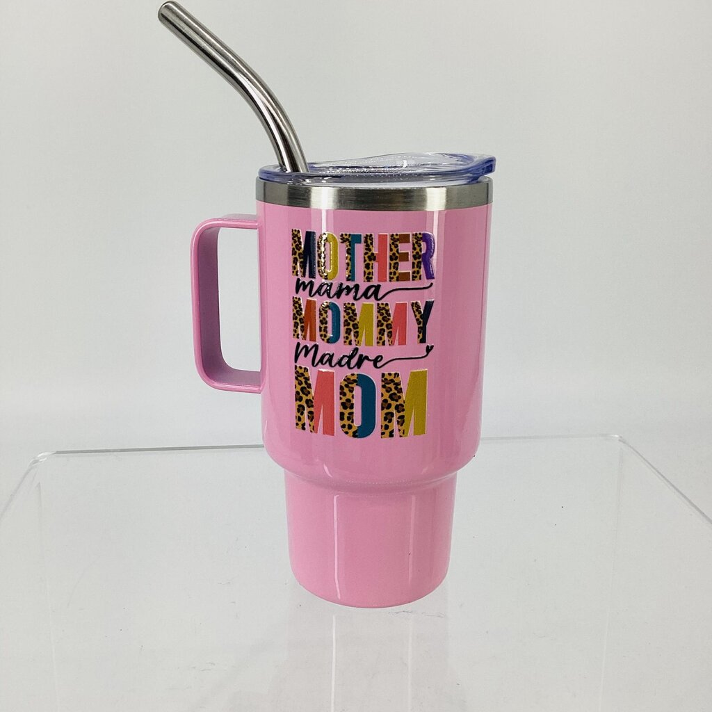 Mini tumbler handled- mom mother