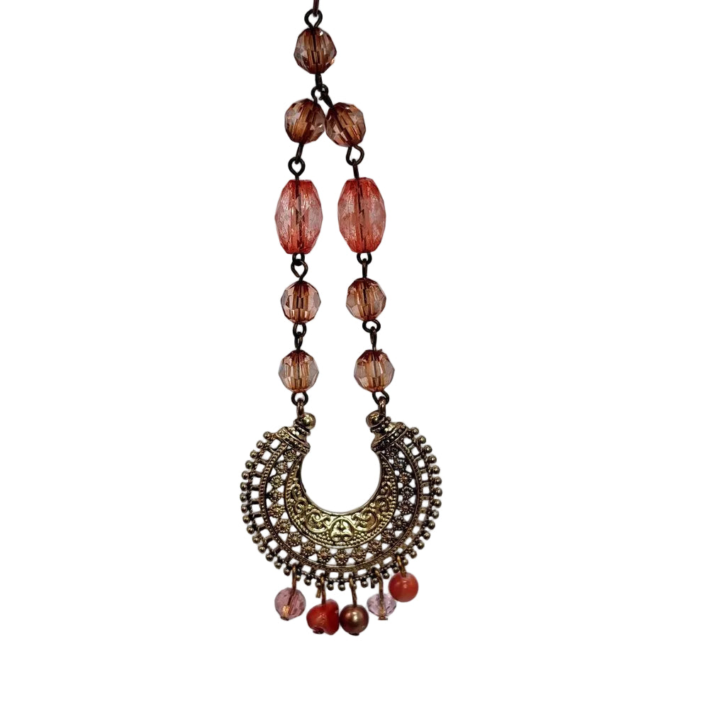 Upcycled jewelry ornament