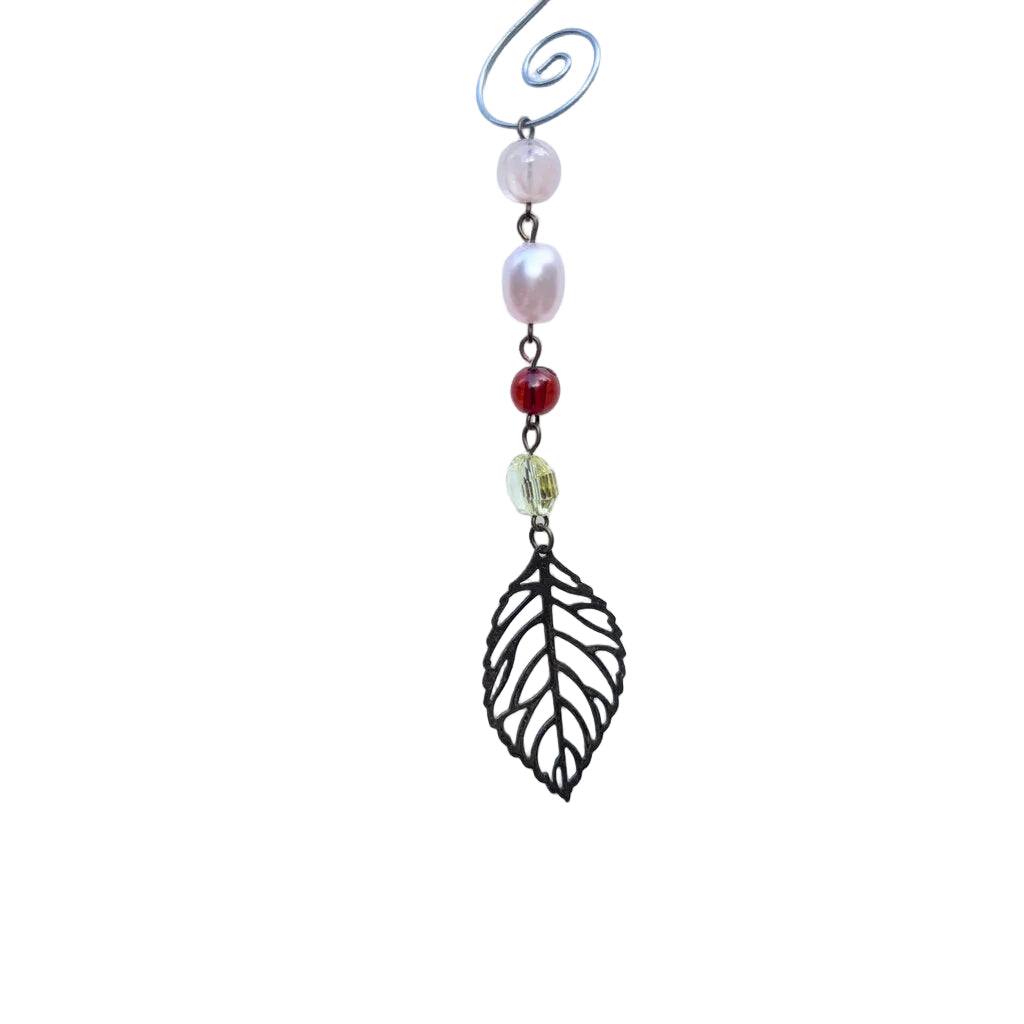 Upcycled jewelry ornament