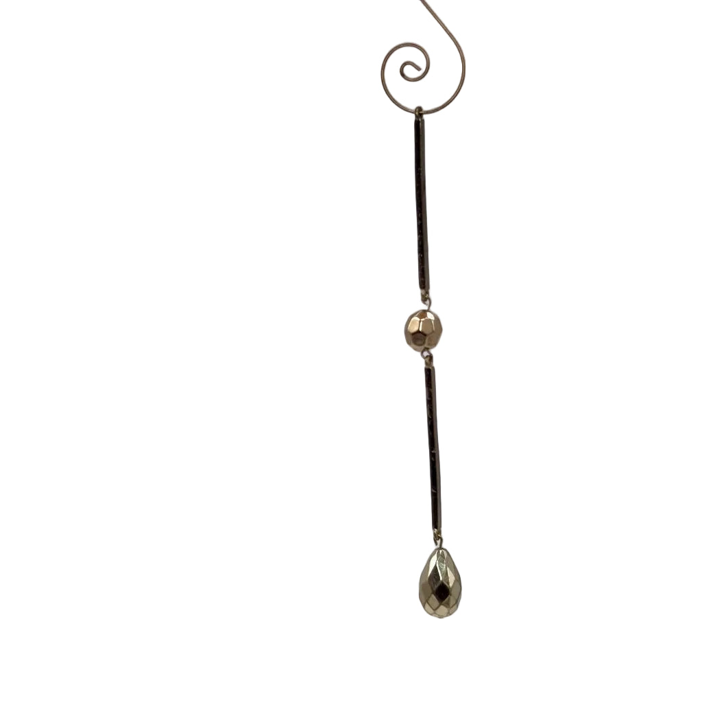 Upcycled jewelry ornament