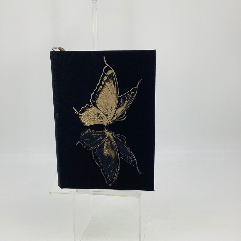 Journal Butterfly Black