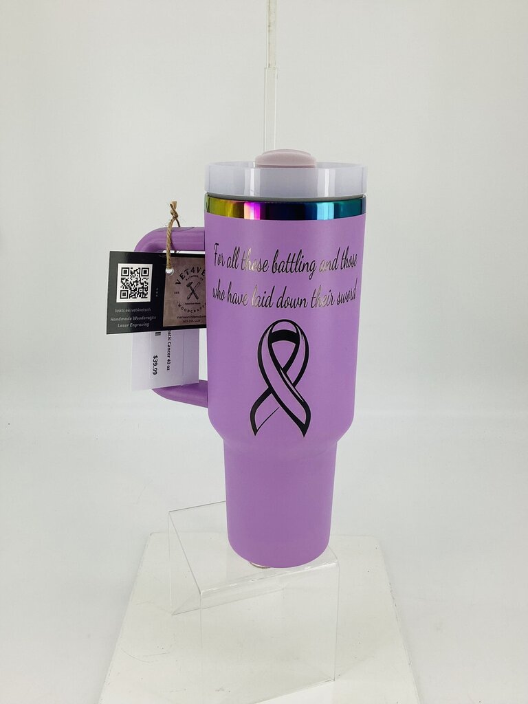 40 oz Tumbler Pancreatic Cancer