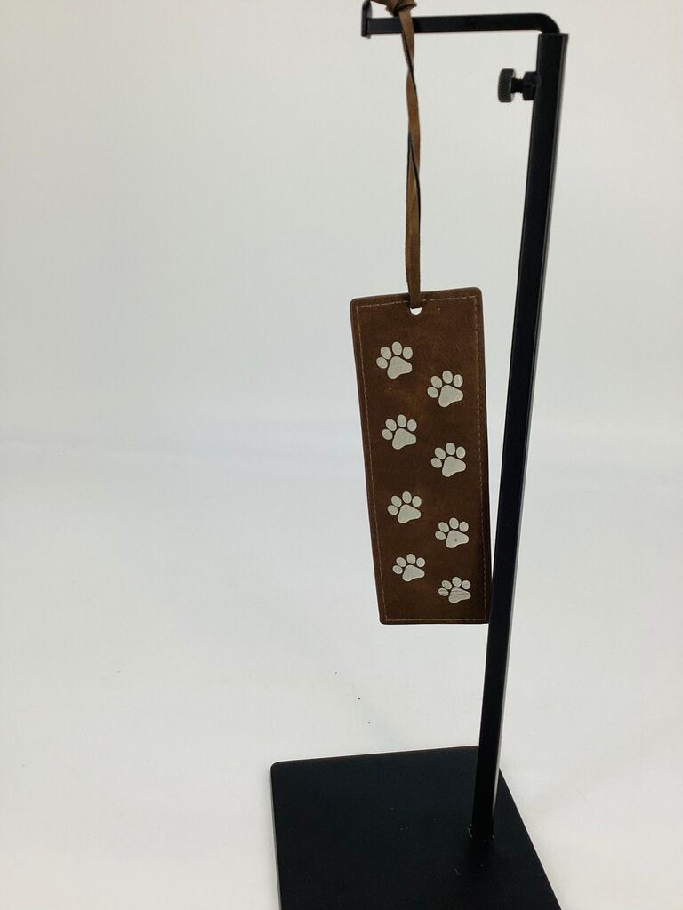 Leather Bookmark Paws