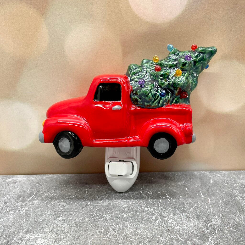 Truck with Tree Night Light