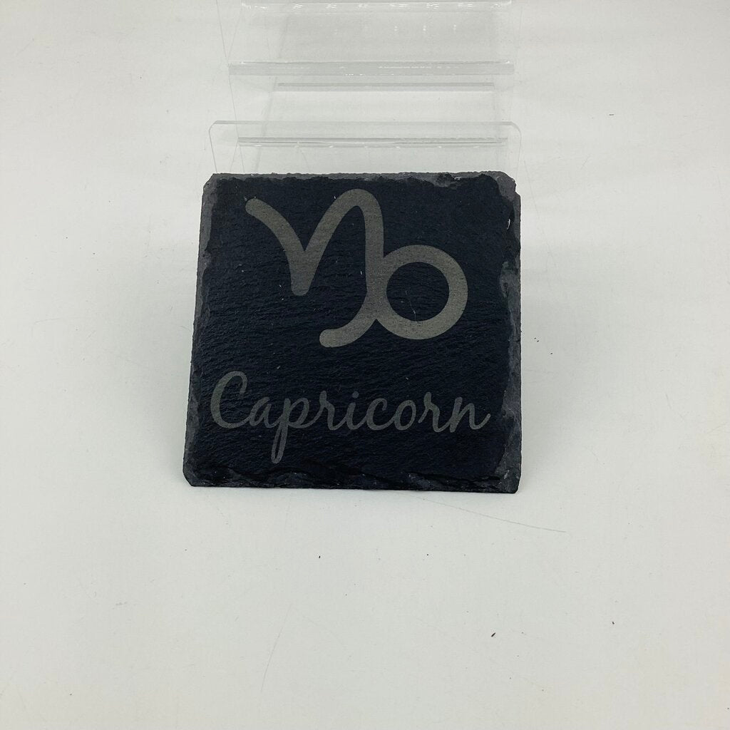 Slate Coaster Capricorn