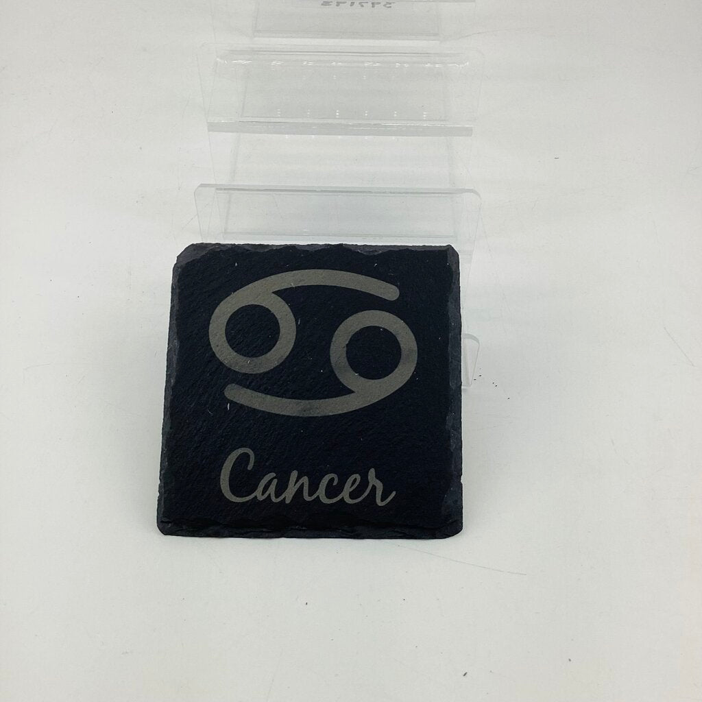 Slate Coaster Cancer