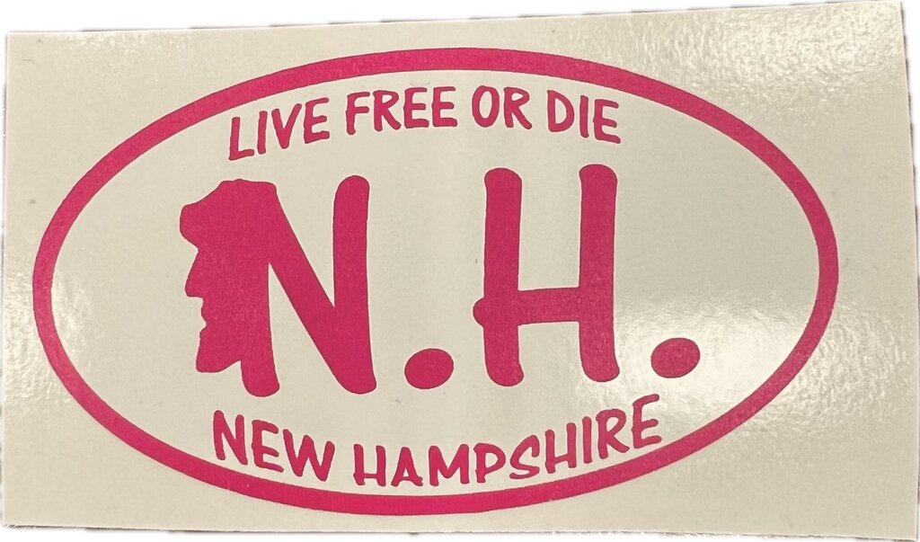 Sticker - Oval NH