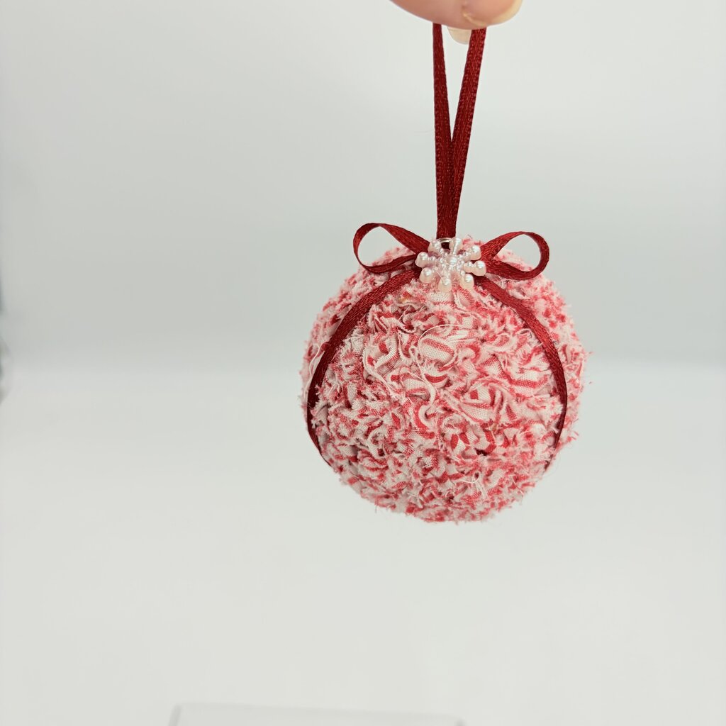 Red Fabric ornament