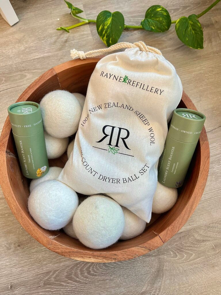 Dryer Balls - 6 Pack - 100% Wool
