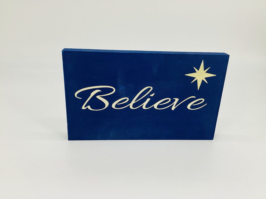 Believe Shelf Sitter