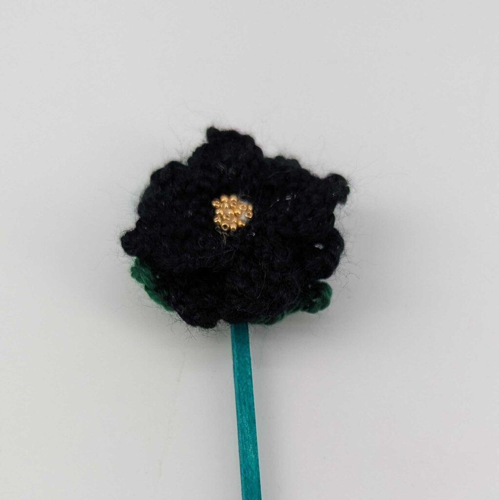 Jollie Poinsettia Floral Stem