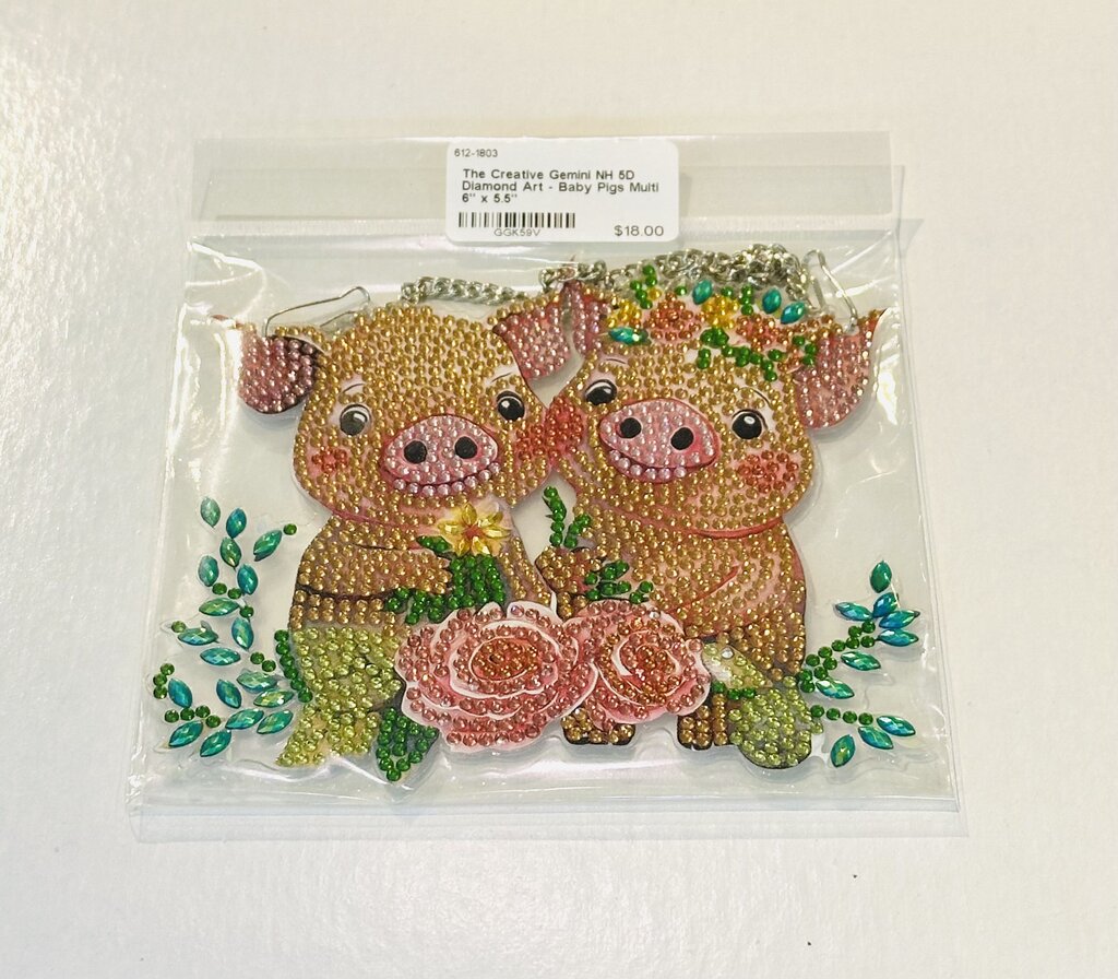 5D Diamond Art - Baby Pigs