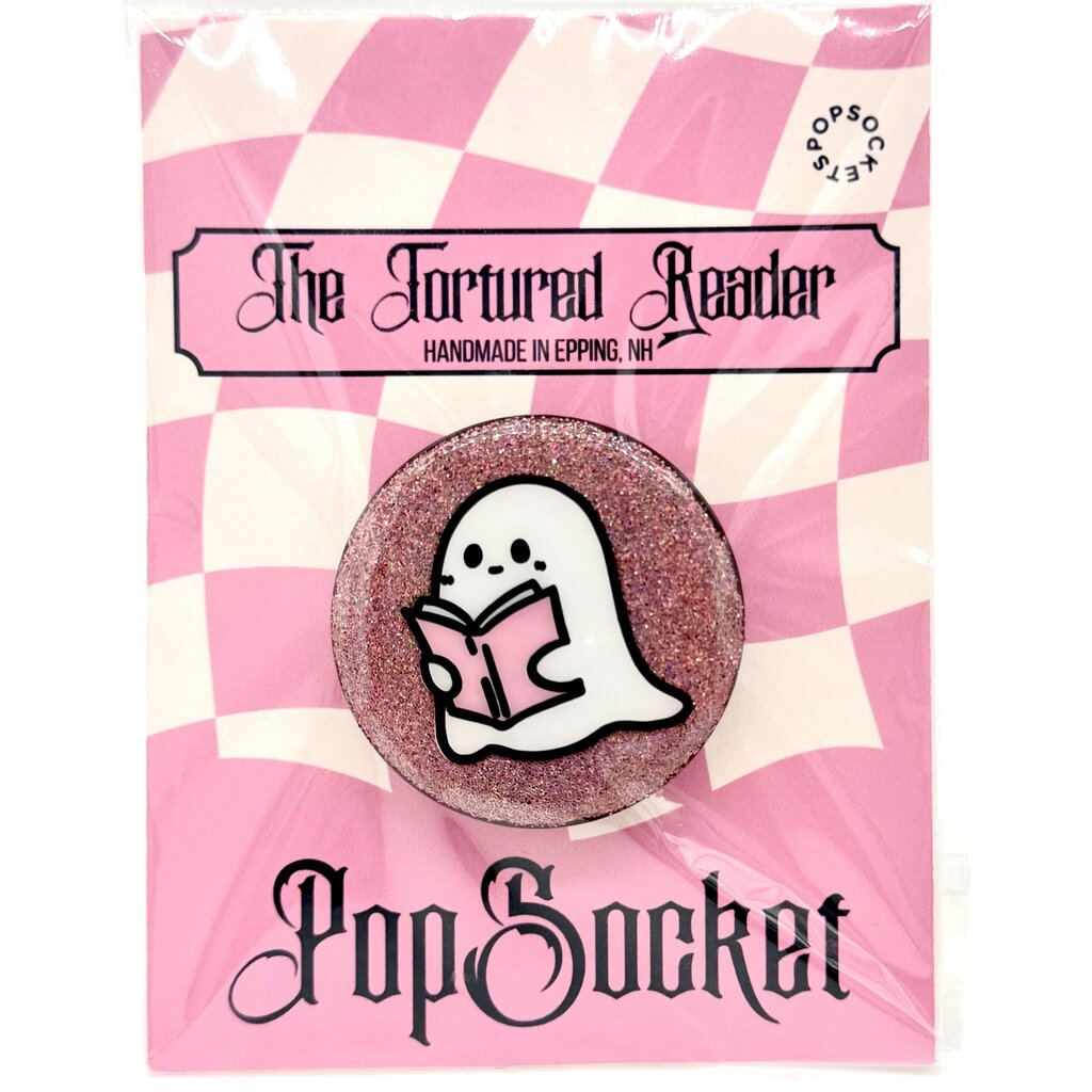 Ghost Reader Pink Glitter PopSocket