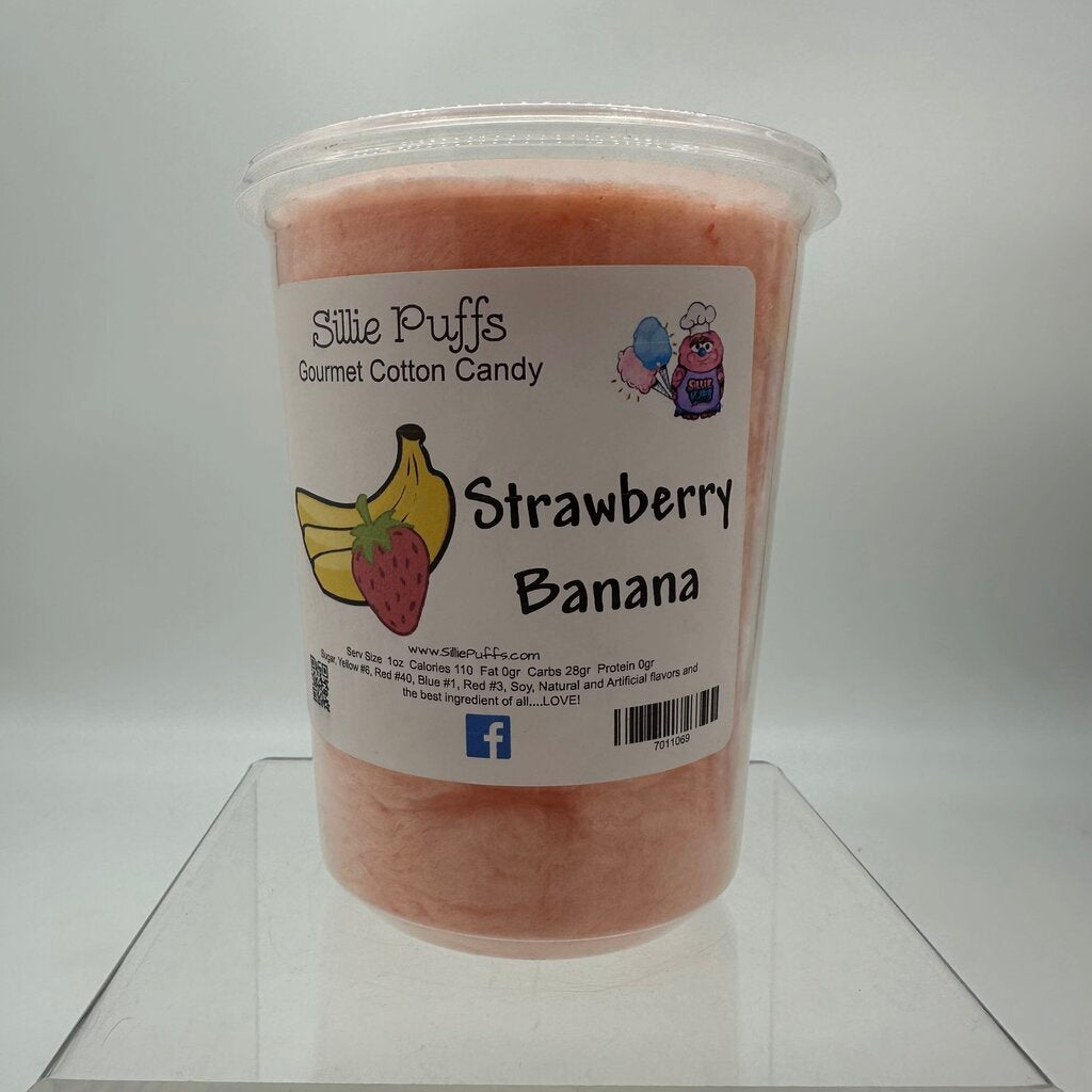 Strawberry Banana Cotton Candy