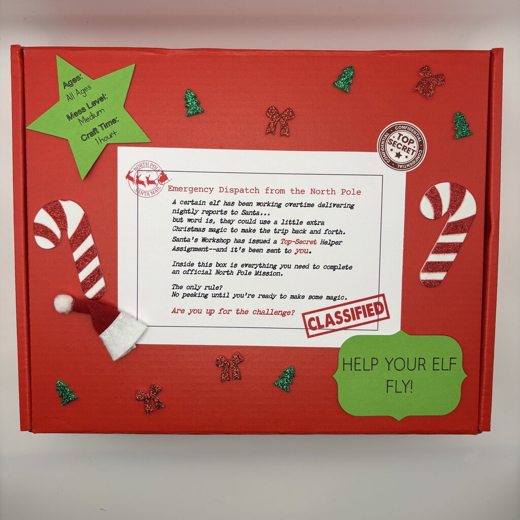 Blind Date Mystery Craft Kit 33 Elf Shelf