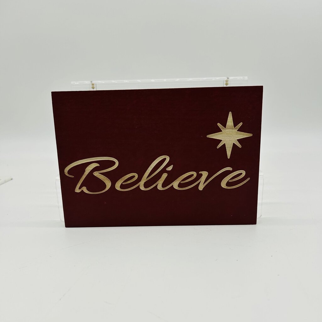Believe Shelf Sitter