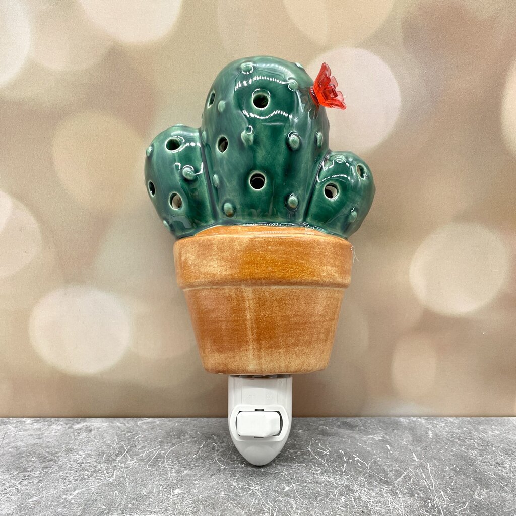 Cactus Night Light Emerald & Sand