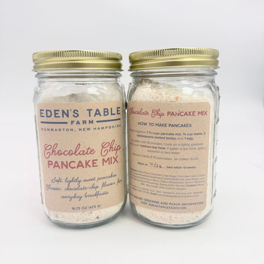 Chocolate Chip Pancake Mix 475g Jar