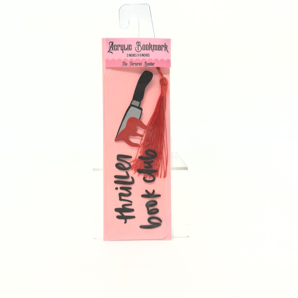 Thriller Book Club Bookmark