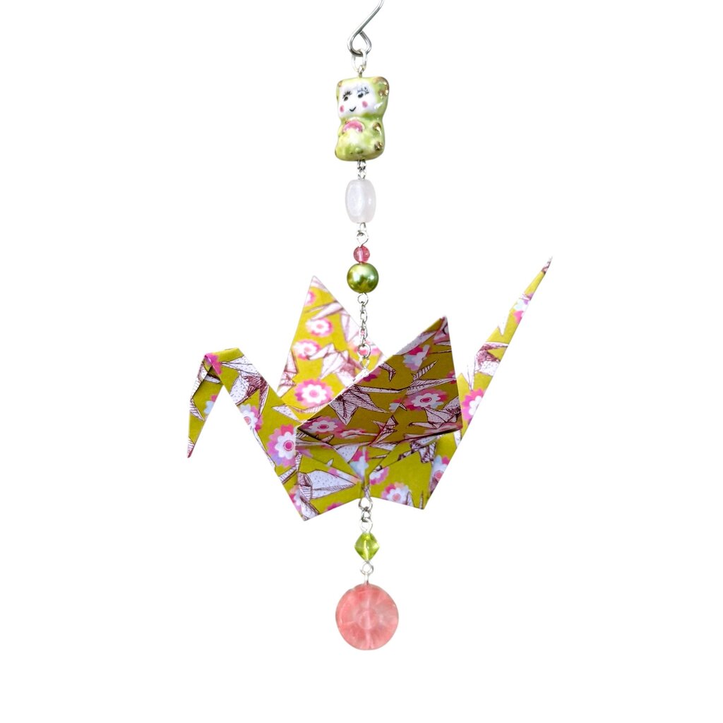Origami Crane Ornament #2342L