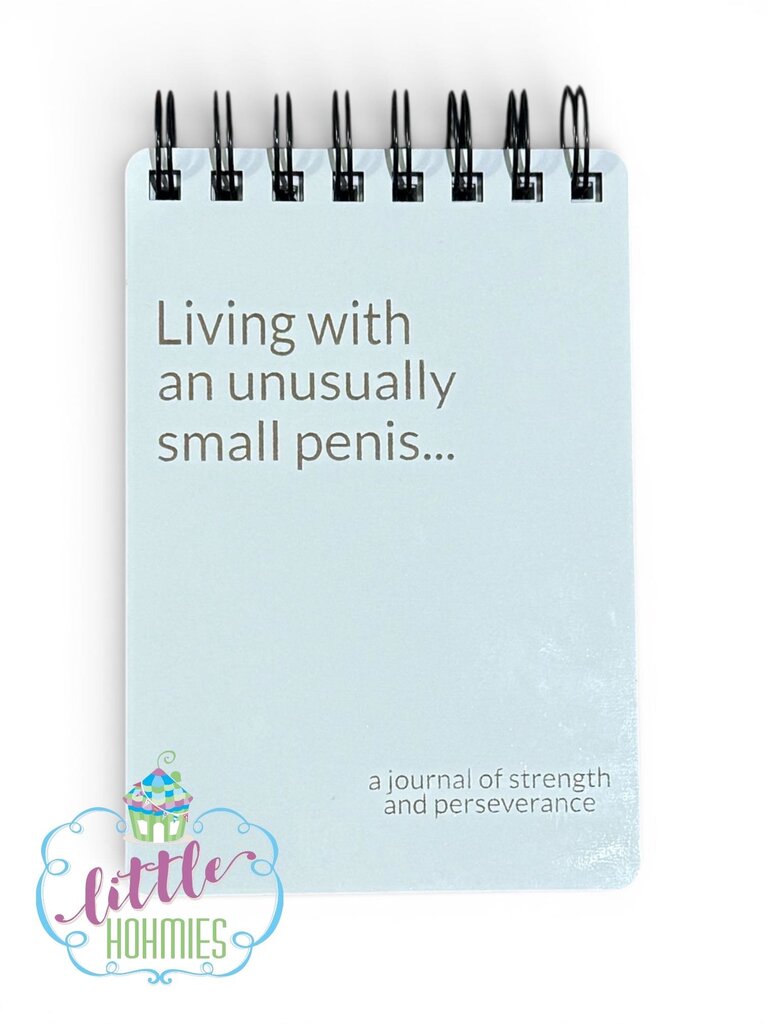 4x6 Notebook - Small Man Part