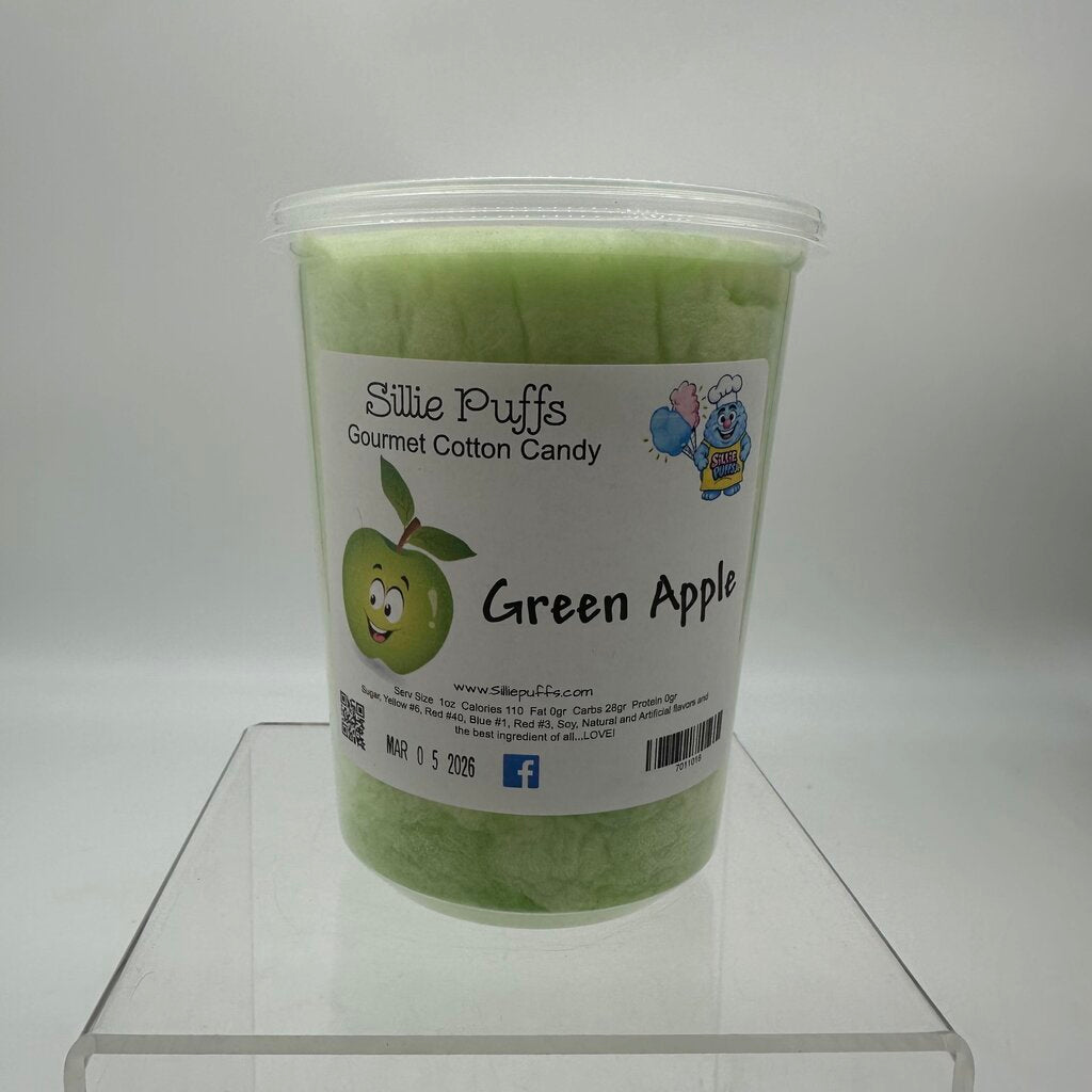 Green Apple Cotton Candy