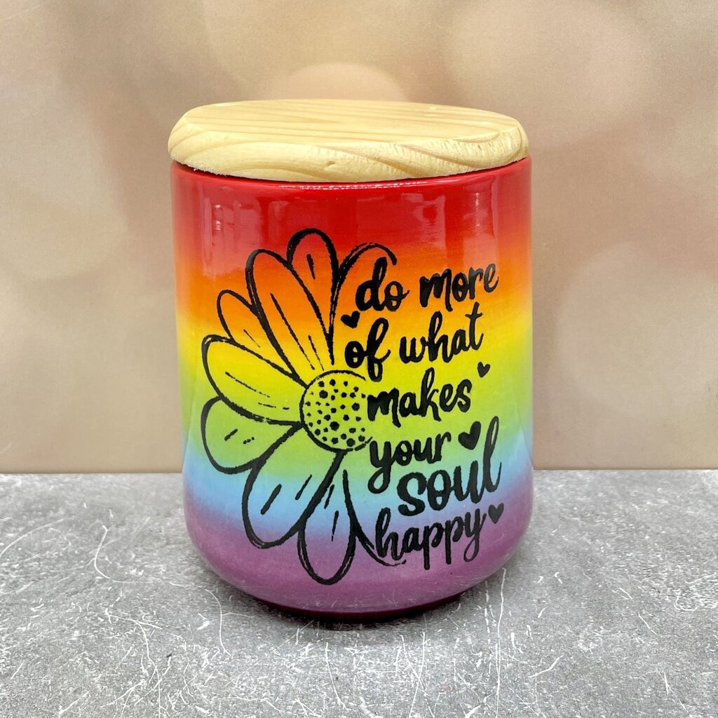 Canister sm Make your Soul Happy