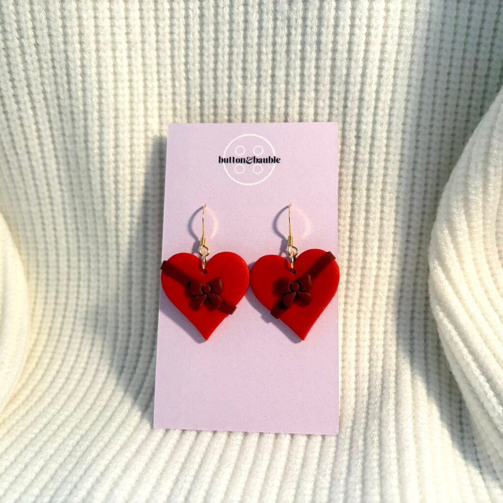 Chocolate Box Dangle Earrings