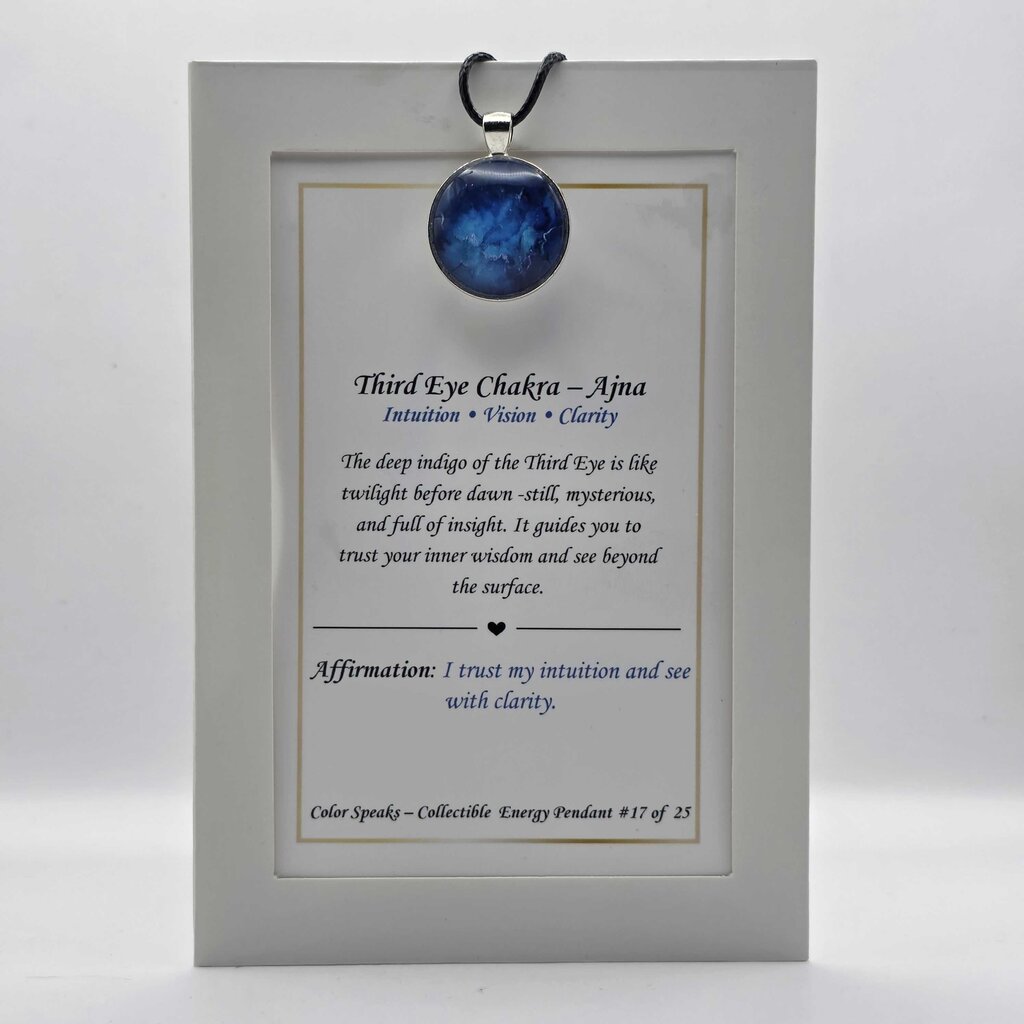 Keepsake Pendant Card - Third Eye Chakra