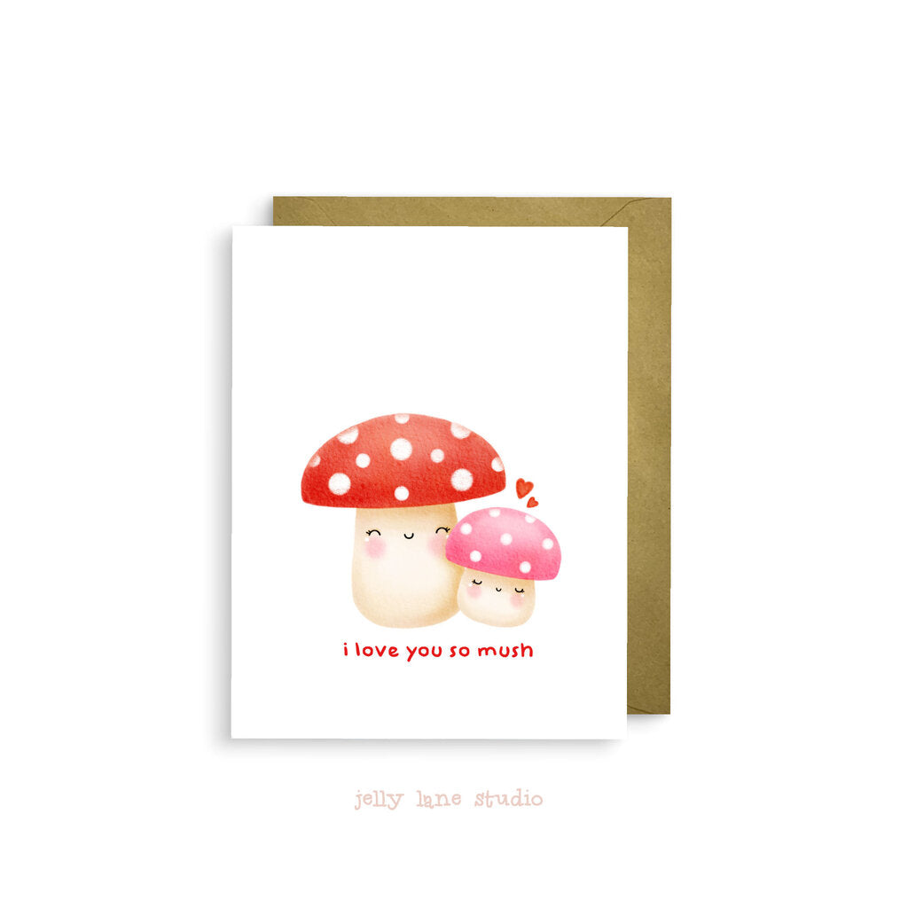 MUSHIE COUPLE VALENTINE CARD