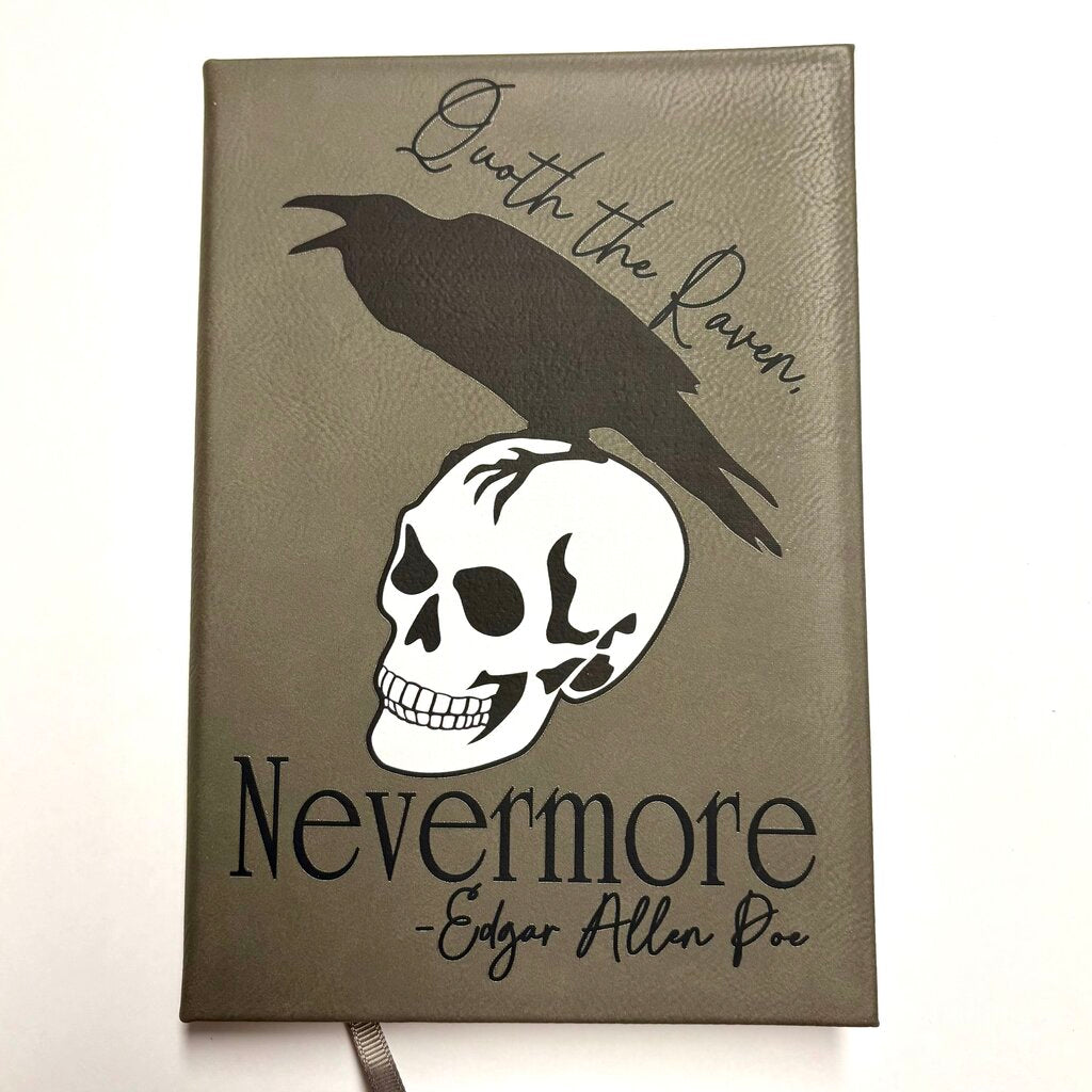 NEVERMORE FAUX LEATHER JOURNAL