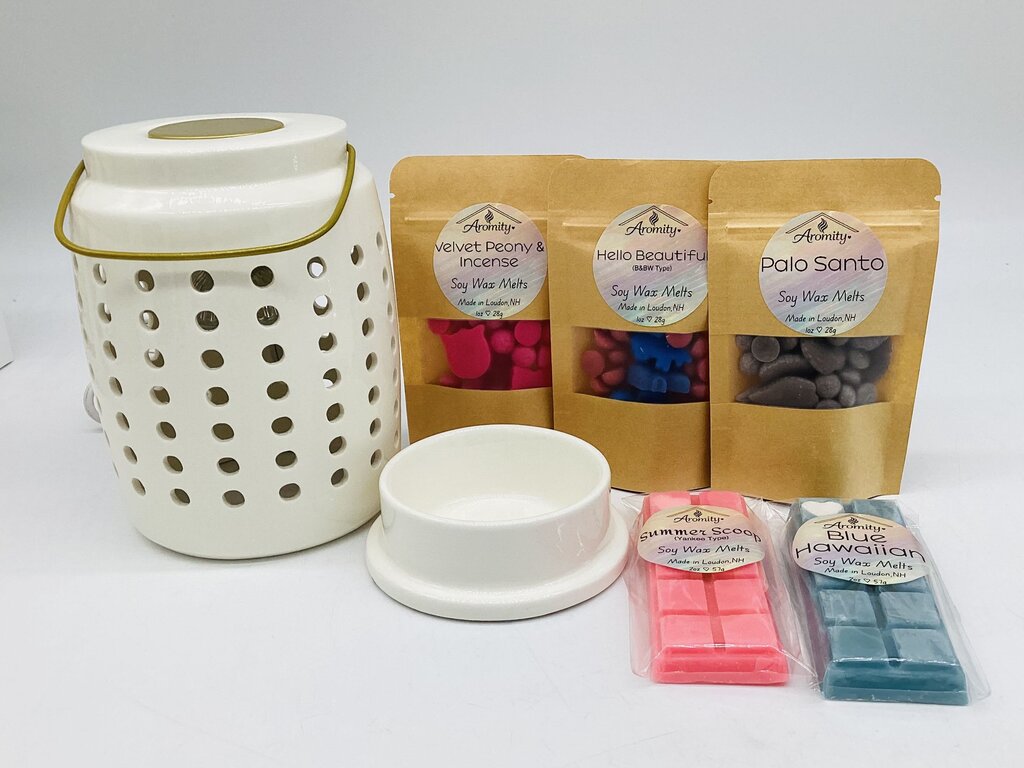 Lantern Wax Warmer & Soy Melts Set
